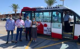 Un autobús gratuito permitirá acceder a las playas del Parque Regional Salinas y Arenales de San Pedro